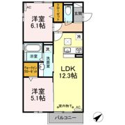 メルベーユKの間取り画像