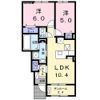 ゾンネンブルーメの間取り画像