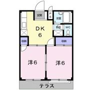 サンハイツAの間取り画像