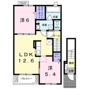 紫陽花の間取り画像