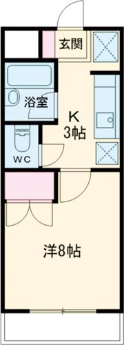 フォレスト岩井の間取り画像
