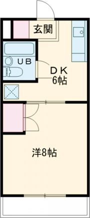 マンションカトレアⅠの間取り画像