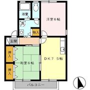 アルカディア Cの間取り画像