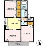 ハイカムールMの間取り画像