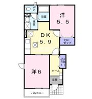 プラシドCの間取り画像