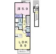 グランツみしまの間取り画像