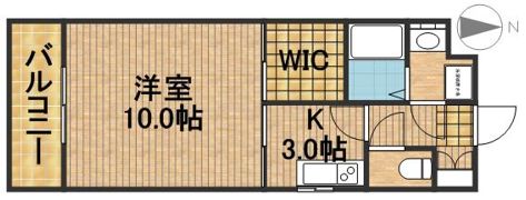パリュードの間取り画像