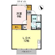 セジュール本田 Aの間取り画像