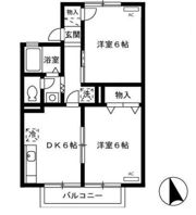 セジュールエイト Bの間取り画像