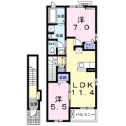 グランツ・K Ⅱの間取り画像