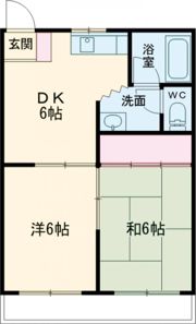 ハイツ久保の間取り画像