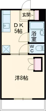 リバーハイツ今之浦Ⅰの間取り画像