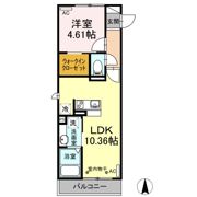 シャルマン・ドミールの間取り画像
