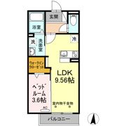 ゆーかりHILL'sⅥの間取り画像