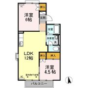 メモワール エルの間取り画像