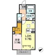 Dーroom三方原 A棟の間取り画像