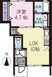 ソレイユの間取り画像