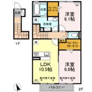 Glanz A棟の間取り画像