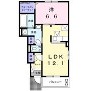 アンジュ コロレの間取り画像