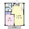 ハイツタカソノの間取り画像