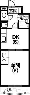 ハイムコターナの間取り画像
