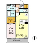 CHARME Ⅱの間取り画像