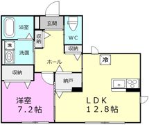 Flora Aの間取り画像