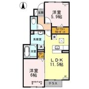 Richesse Bの間取り画像