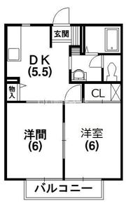 レジデンス有玉の間取り画像