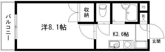 スターターハウスの間取り画像