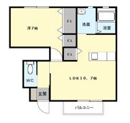 グラングレースⅢの間取り画像