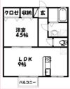 アービル篠原Aの間取り画像