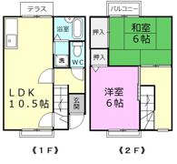 プレジール関戸の間取り画像