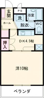 エクシード松山の間取り画像