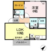 グランシャリオ北斗七星の間取り画像
