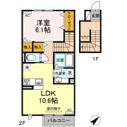 ミエル ブランの間取り画像