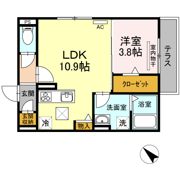 ヴィラージュ藤沢の間取り画像