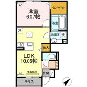 ルワンジュ Eの間取り画像