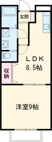 シャルマンドミールの間取り画像