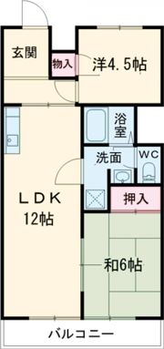 エルカーサIIの間取り画像