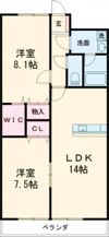 ドゥソールの間取り画像