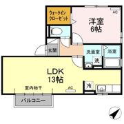 グランシャリオ北斗七星の間取り画像