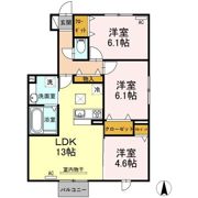 ヴィオラ Cの間取り画像