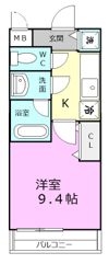 ティエラハウス西小二里の間取り画像