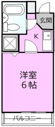 シャルマンフジ湊北町弐番館の間取り画像