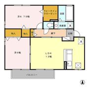 リビングタウン下地 Bの間取り画像