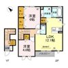 グランツⅡの間取り画像