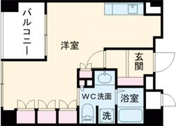 リーガル神戸中山手通りの間取り画像