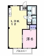 ローズコートの間取り画像