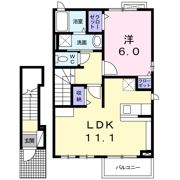 ボヌール大岩館の間取り画像